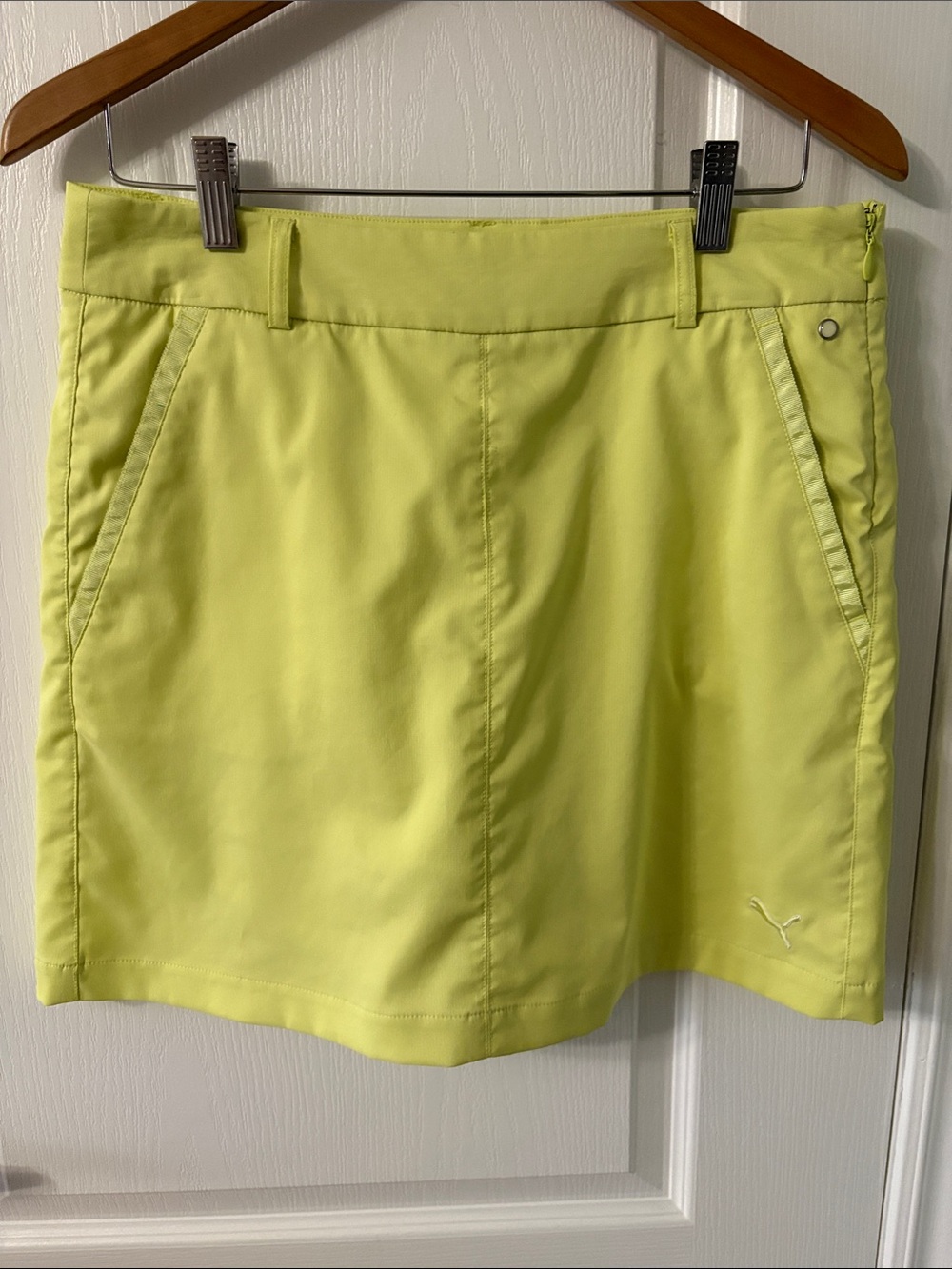 Puma Lime Green Active Skort